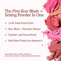 GetSet Blur + Set Matte Powder Blush