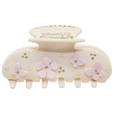 Sweetheart Hair Claw Clip in Pink Angel Food