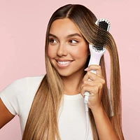 Mane x OUAI Anti-Frizz Heated Straightening Brush Hair Value Set