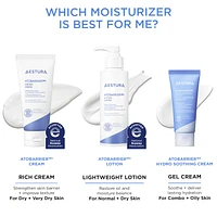 Mini ATOBARRIER365 Cream Moisturizer with Ceramides & Niacinamide for Skin Moisture Barrier Repair