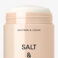 Saffron & Cedar Extra-Strength Aluminum-Free Deodorant