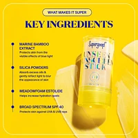 Unseen Sunscreen Stick SPF 40 Invisible Sun Protection