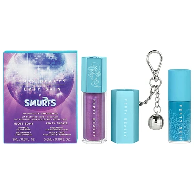 Fenty Beauty by Rihanna Smurfette Smooches Lip Essentials Duo + Keychain