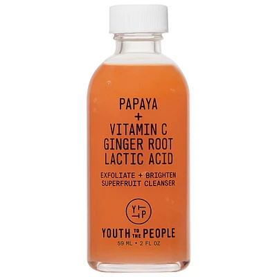 Superfruit Gentle Exfoliating Cleanser with Vitamin C + Papaya