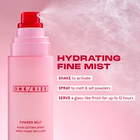 Powder Melt Glass Setting Spray