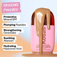 Mini DreamBeam Silicone-Free Mineral Sunscreen SPF 40 with Ceramides and Peptides