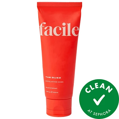 The Buzz Brightening Exfoliating Facial Treatment with AHA & BHA
