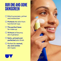 Supreme Screen SPF 50 Facial Sunscreen Moisturizer and Primer