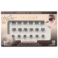 Velour x C Gonzalez Beauty Self-Stick Lash Clusters
