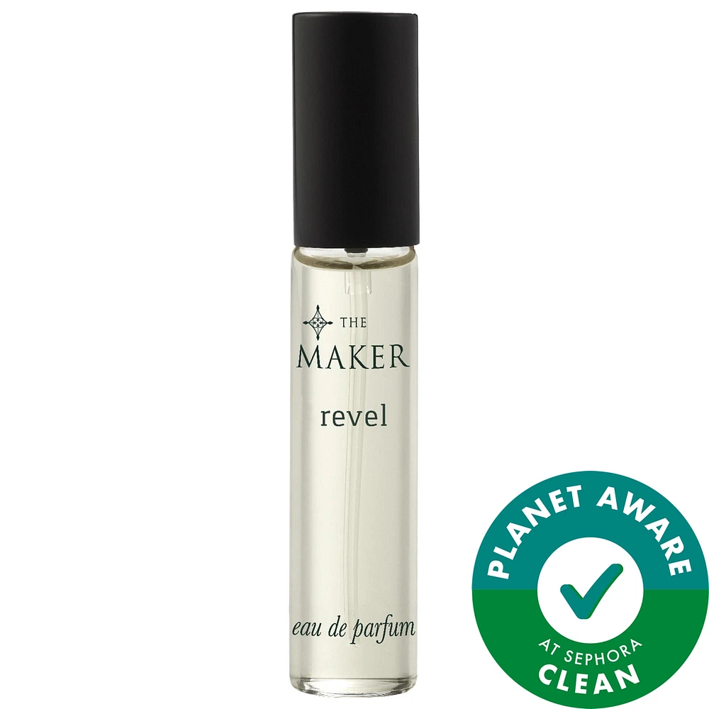 The Maker Revel Eau de Parfum with Pineapple & Frangipani Travel Spray 0.33 oz/10 mL eau de parfum