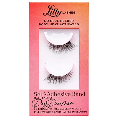 Lilly Lashes Self Adhesive Half