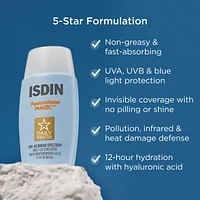 Fusion Water Magic SPF 40 Sunscreen with Hyaluronic Acid and Vitamin E