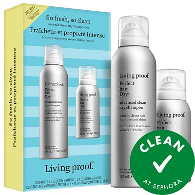 So fresh, so clean Advanced Clean Dry Shampoo Set