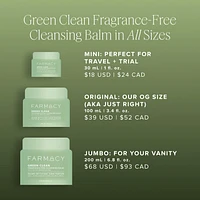 Green Clean Makeup Removing Cleansing Balm