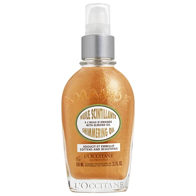 L'Occitane Instant Golden Glow with Almond Shimmering Body Oil 1/1
