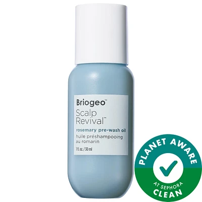 Briogeo Mini Scalp Revival™ Rosemary Pre-Wash Scalp and Hair Oil 1 oz/30 mL