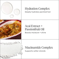 Superfoods™ Acai + Passionfruit Lightweight, Hydrating Hair Mask for Fine