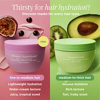 Superfoods™ Acai + Passionfruit Lightweight, Hydrating Hair Mask for Fine