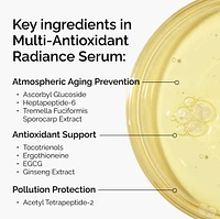 Multi-Antioxidant Radiance Serum with Vitamin C and Ginseng