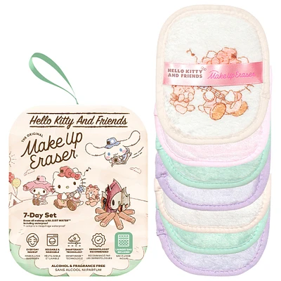 MakeUp Eraser Hello Kitty Glamping 7-day Set
