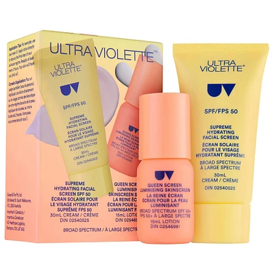 Ultra Violette Hydration Heroes SPF Glowy and Hydrating Sunscreen Duo