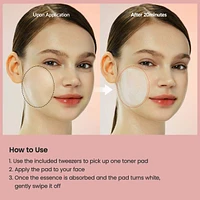 Collagen Gel Toner Pads for Pore Minimizing & Firming Care