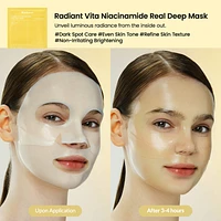 Real Deep Mask Gift Set - 4 Masks for Pore Care, Hydration, Calming and Dark Spot Treatment