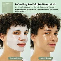 Real Deep Mask Gift Set - 4 Masks for Pore Care, Hydration, Calming and Dark Spot Treatment