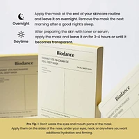 Radiant Vita Niacinamide Real Deep Mask - 4 pack for Brightening Dull & Dark Spot Care
