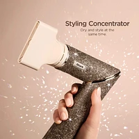 FlexStyle Sparkle Hair Blow Dryer & Multi-Styler in Champagne Diamond