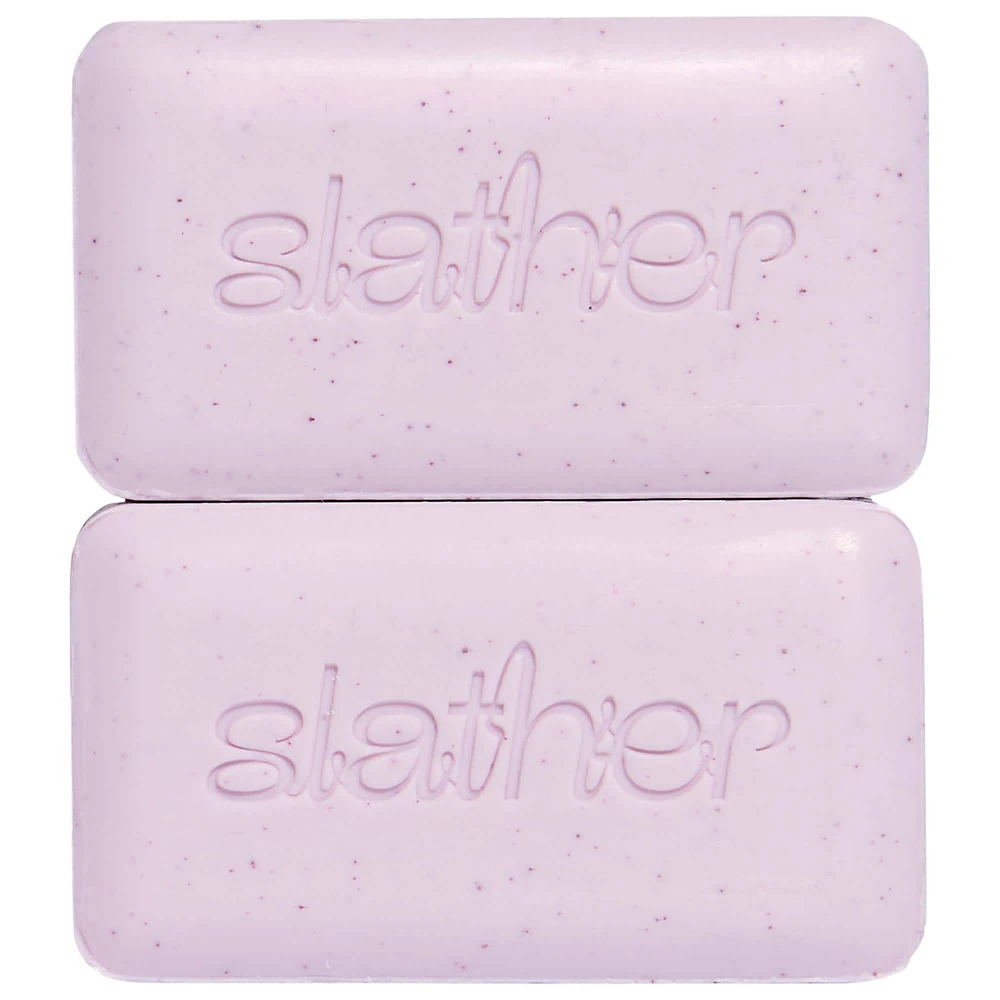 Topicals Slather Exfoliating & Smoothing Bar - For Soft Skin 2 bars/pack