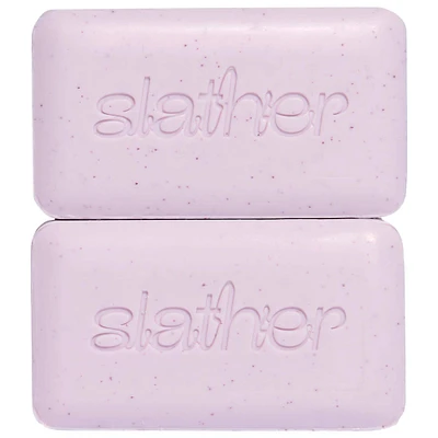 Topicals Slather Exfoliating & Smoothing Bar - For Soft Skin 2 bars/pack
