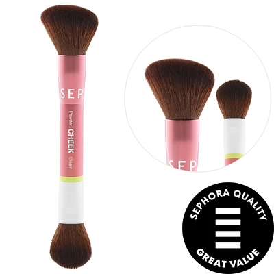 Dual Ended Cheek Brush