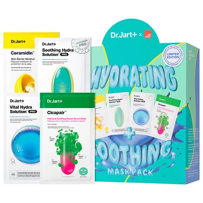 Dr.Jart+ X Art Start Hydrating and Soothing Face Mask Value Set