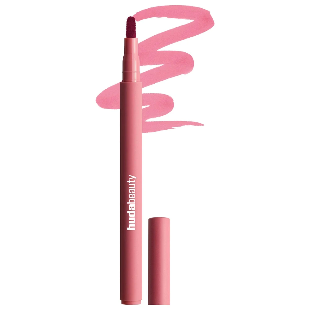 HUDA BEAUTY Lip Contour Stain for 12-Hour Wear 0.03 oz/1 mL