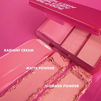 Blush Blush. Cream & Powder Palette