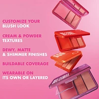 Blush Blush. Cream & Powder Palette
