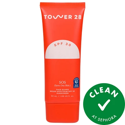 SOS FaceGuard SPF 30 Mineral Sunscreen
