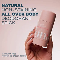 The Hydrating All Over Deodorant™- Extra-strength, Natural, Non-Staining, Aluminum Free Body Deodorant Stick