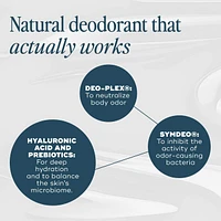 The Hydrating All Over Deodorant™- Extra-strength, Natural, Non-Staining, Aluminum Free Body Deodorant Stick