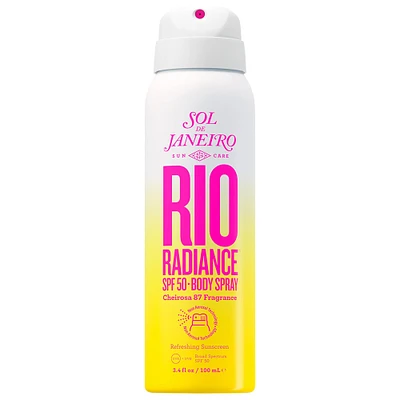 Rio Radiance™ SPF 50 Body Spray Sunscreen with Niacinamide