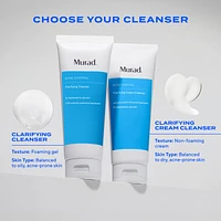 Clarifying Gel Cleanser with Dual Salicylic Acid for Acne-Prone Skin