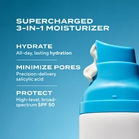 Superactive Mattifying Oil + Pore Control Moisturizer SPF 50 with Salicylic Acid