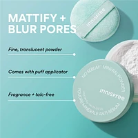No Sebum Matte Mineral Blurring Loose Setting Powder