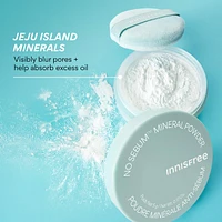 No Sebum Matte Mineral Blurring Loose Setting Powder
