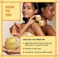 Yuja Brightening Sleeping Mask with Vitamin C and Niacinamide