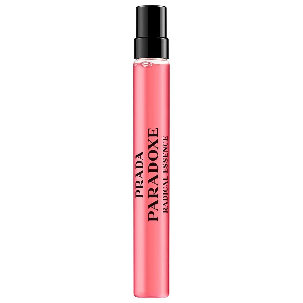 Prada Paradoxe Radical Essence Parfum Travel Spray with Sandalwood & Salted Pistachio 0.33 oz/10 ml parfum spray
