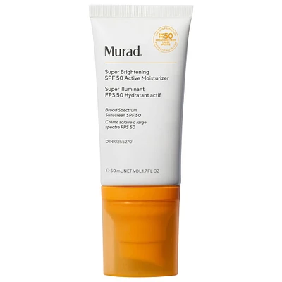 Murad Super Brightening SPF 50 Active Moisturizer with Vitamin C 1. 7 oz/50 mL