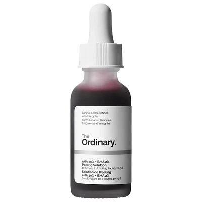 The Ordinary AHA 30% + BHA 2% Resurfacing + Exfoliating Peeling Solution 1 oz/30 mL