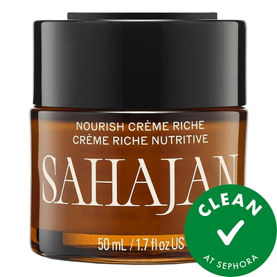 Sahajan Nourish Crème Riche with Vitamin C + Centella 1.7 oz/50 mL